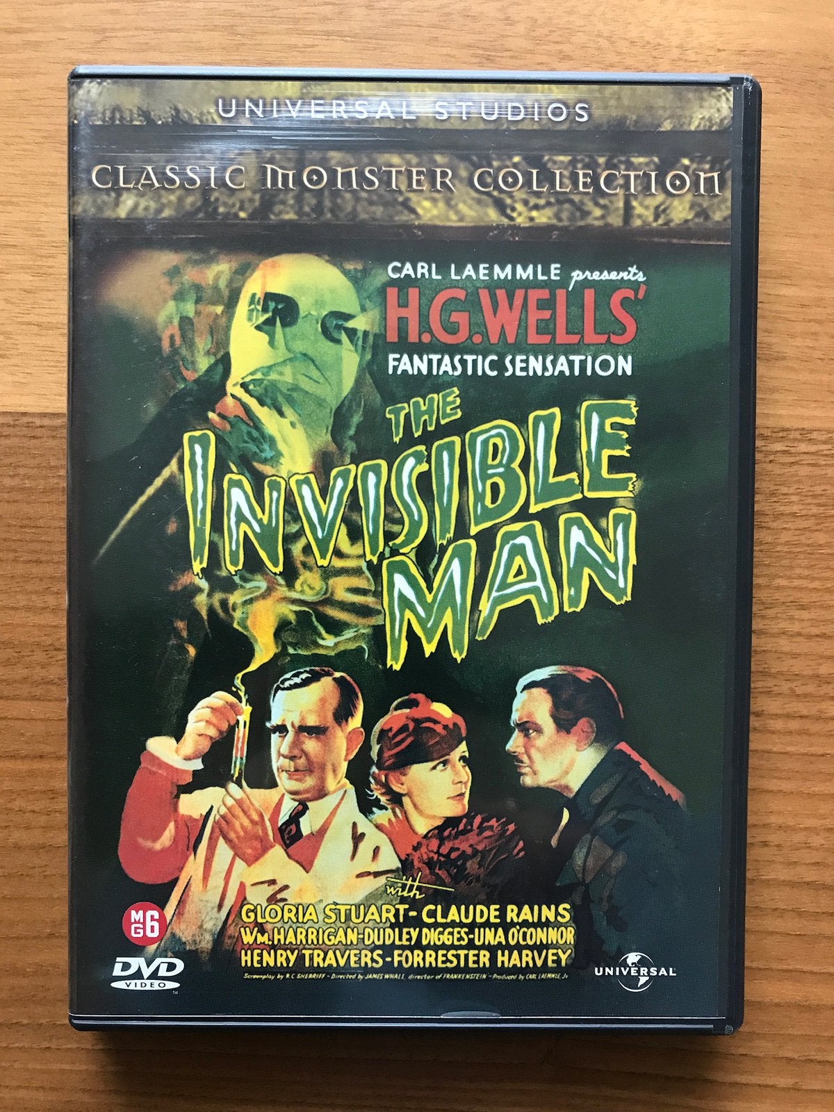 The Invisible Man - H.G. Wells (1933), Horror, Engels, Alle leeftijden, Nederlands