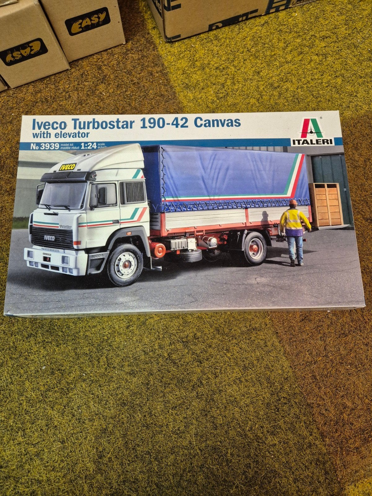 Italeri 3939 Iveco Turbostar 190-42 Canvas, Italeri, Groter dan 1:32, Nieuw, Ophalen of Verzenden