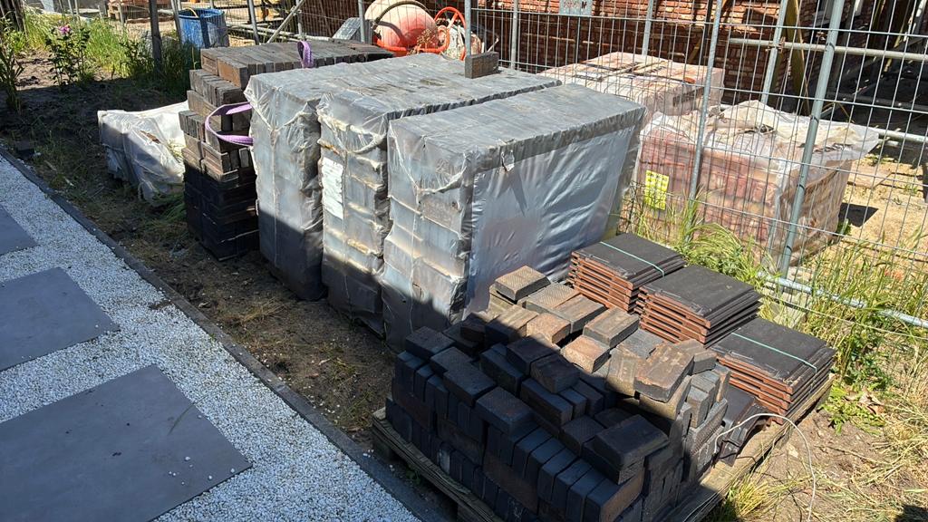 Gevelstenen Rinko Falls WF 5 pallets 392st/pallet, Doe-het-zelf en Verbouw, Ophalen, Nieuw, Bakstenen
