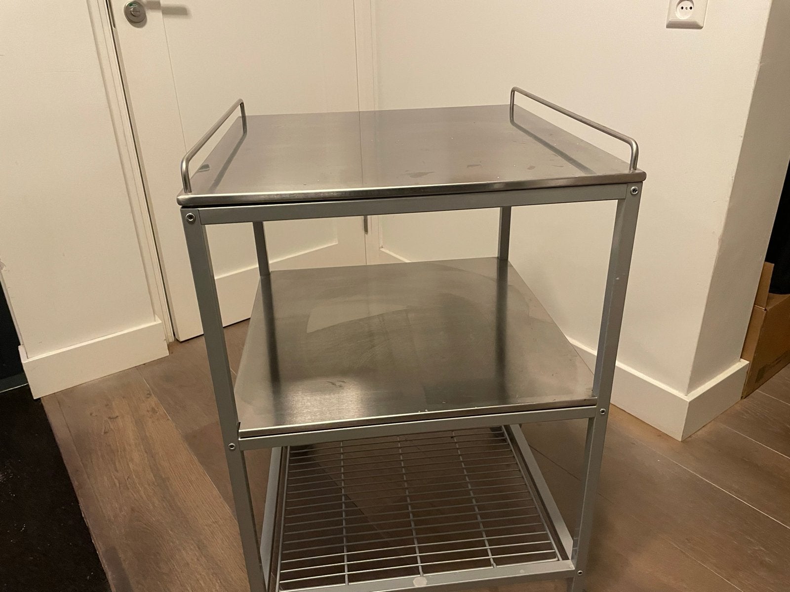IKEA Keukentrolley - Roestvrij staal, Ophalen, Gebruikt, IKEA, Metaal
