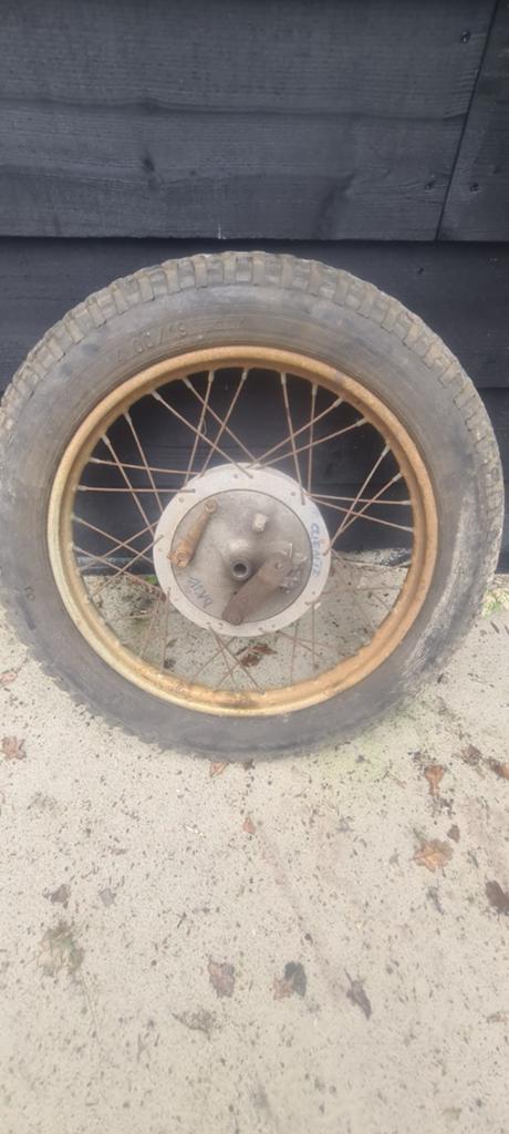 Oltimer motor voorwiel vermoedelijk DKW?, Ophalen of Verzenden