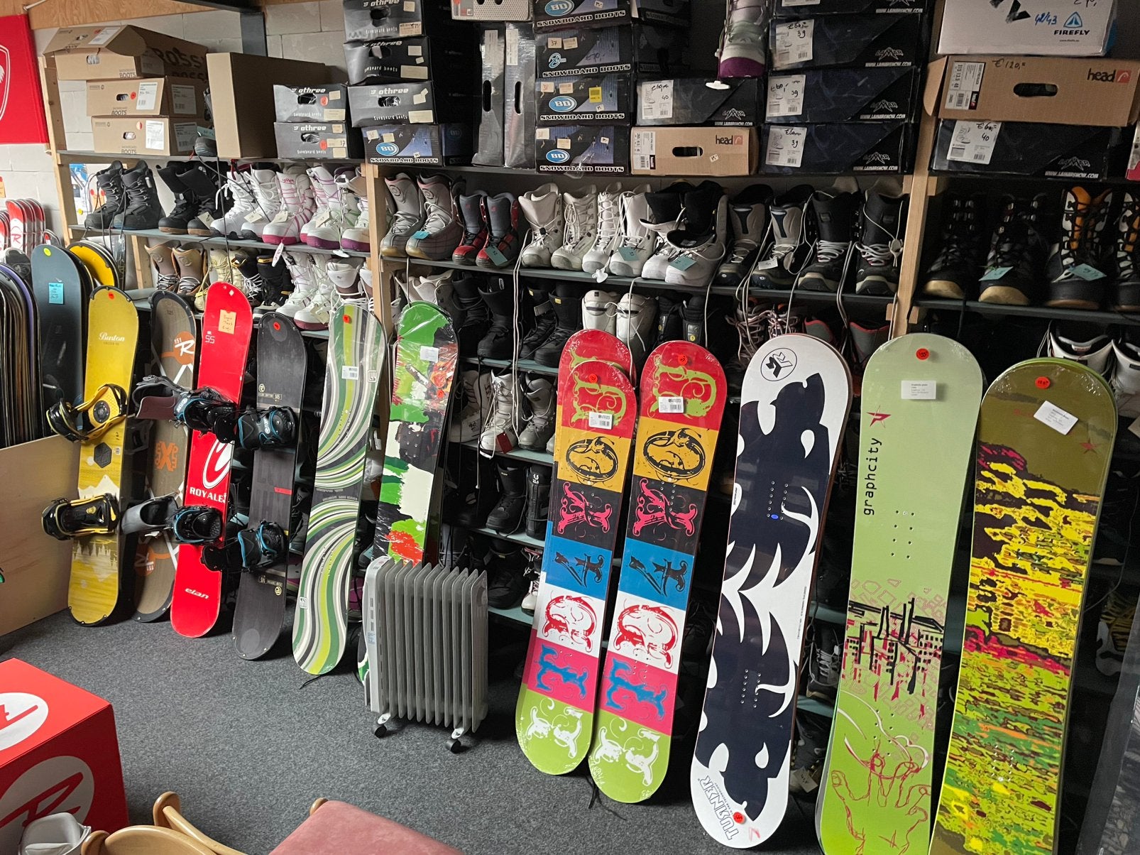 Snowboards diverse lengtes, camber, rocker, Ophalen, Board, A, A