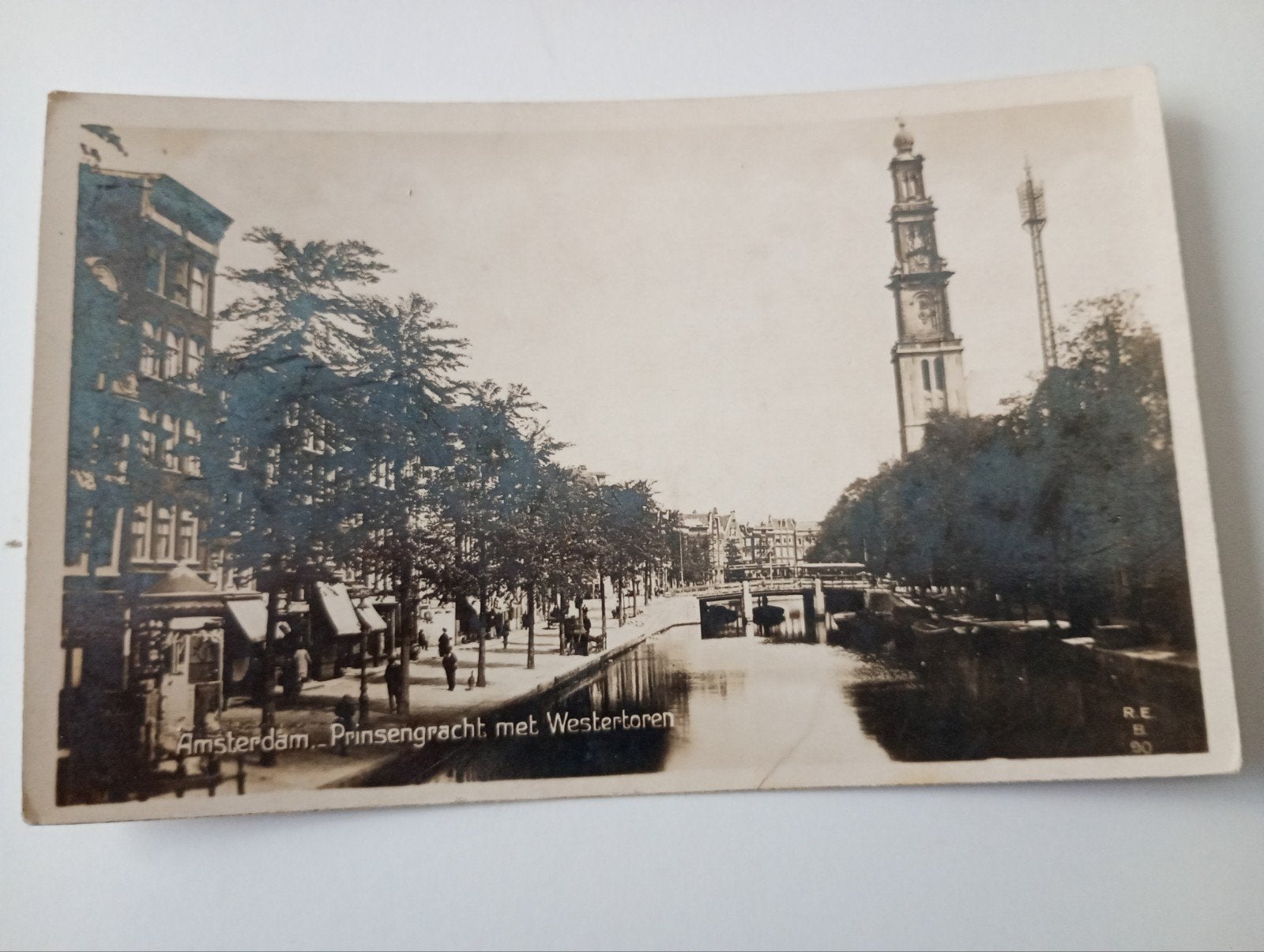 Amsterdam Prinsengracht, Ophalen of Verzenden, 1920 tot 1940, Ongelopen, Noord-Holland