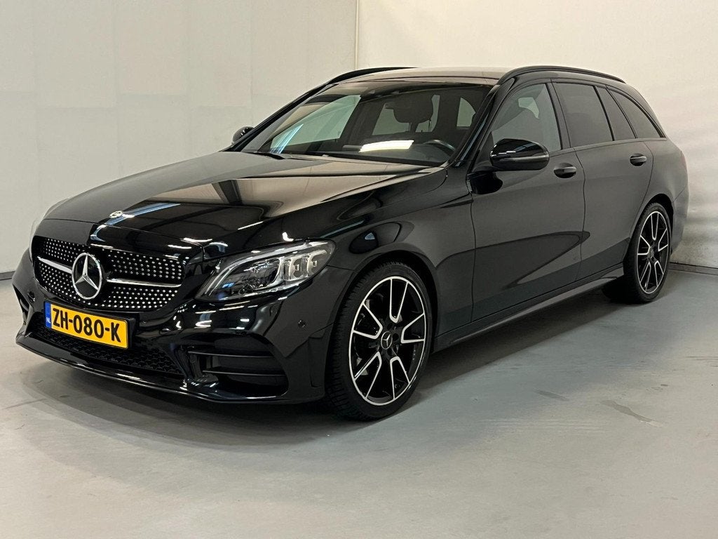 Mercedes-Benz C-Klasse C180d - AMG - VIRTUAL - WIDESCREEN, Auto's, Automaat, Euro 5, Achterwielaandrijving, 1800 kg
