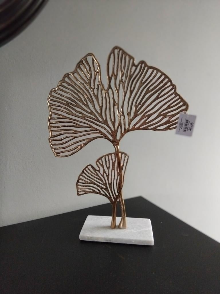 Ornament Leaf Nieuw Goud Light&Living, Huis en Inrichting, Woonaccessoires | Overige, Light&Living, Onbekend, Nieuw, Ophalen of Verzenden