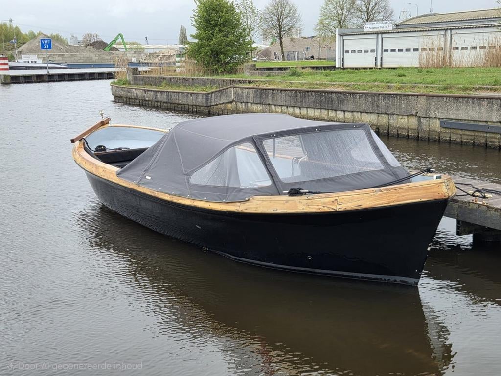 Prachtige Reddingsloep (7.60x2.55), Watersport en Boten, Ophalen, Gebruikt, Binnenboordmotor, 6 meter of meer