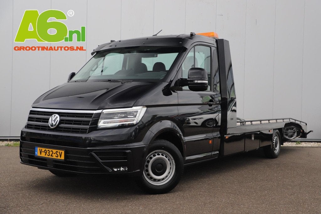 Volkswagen Crafter 35 2.0 TDI L4 4Motion Highline 177PK Auto, Auto's, Stof, Gebruikt, Met garantie (alle), Volkswagen