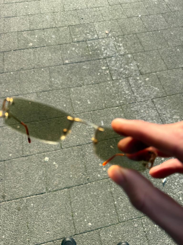Cartier Piccadilly heren bril meekleurende glazen emerald, Overige merken, Ophalen of Verzenden, Zo goed als nieuw, Groen