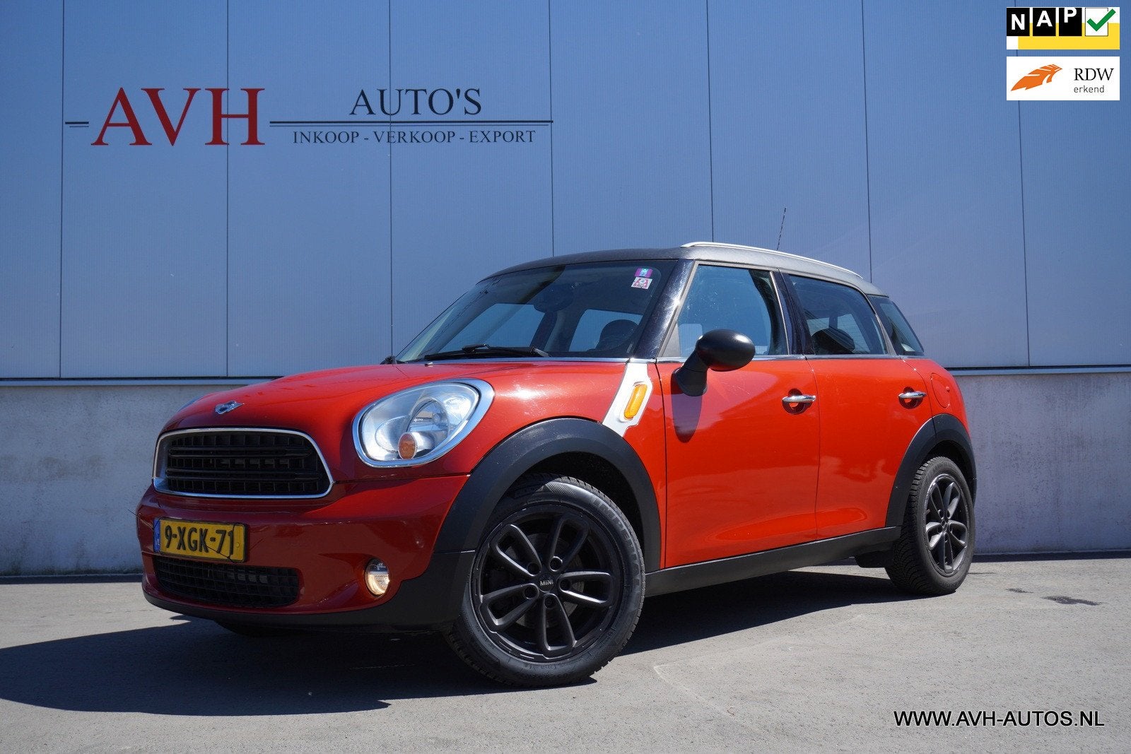 Mini Mini Countryman 1.6 One, Auto's, Voorwielaandrijving, Gebruikt, Euro 6, Leder en Stof