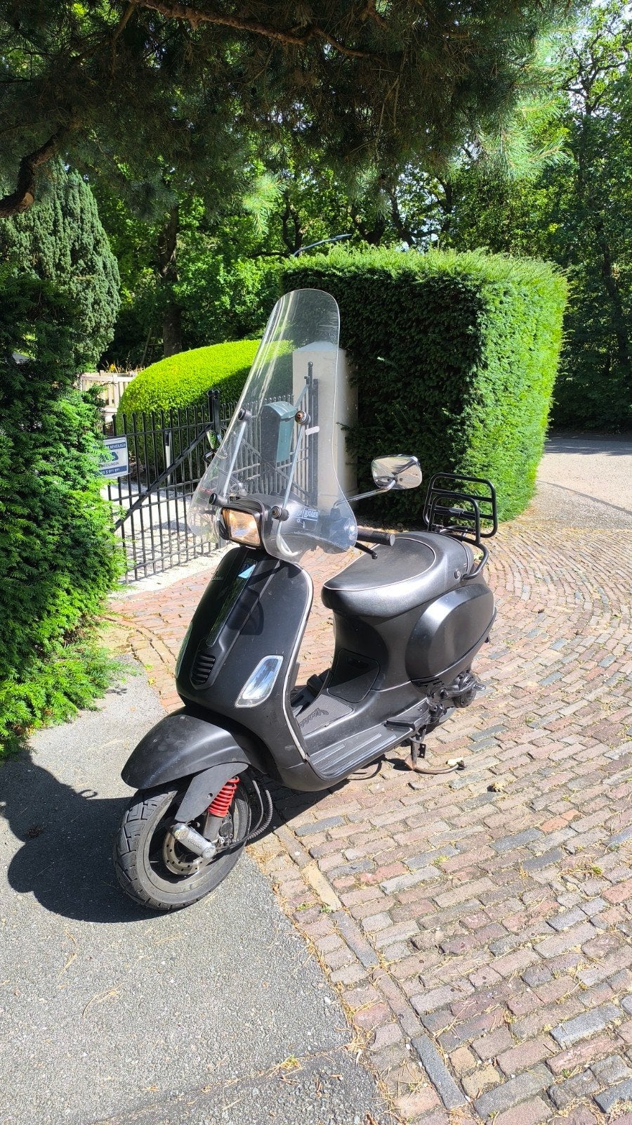Vespa S 50 4T // 2012 // Zwart // 45 KM // Nieuwe uitlaat, Ophalen, Maximaal 45 km/u, Vespa S, Zo goed als nieuw