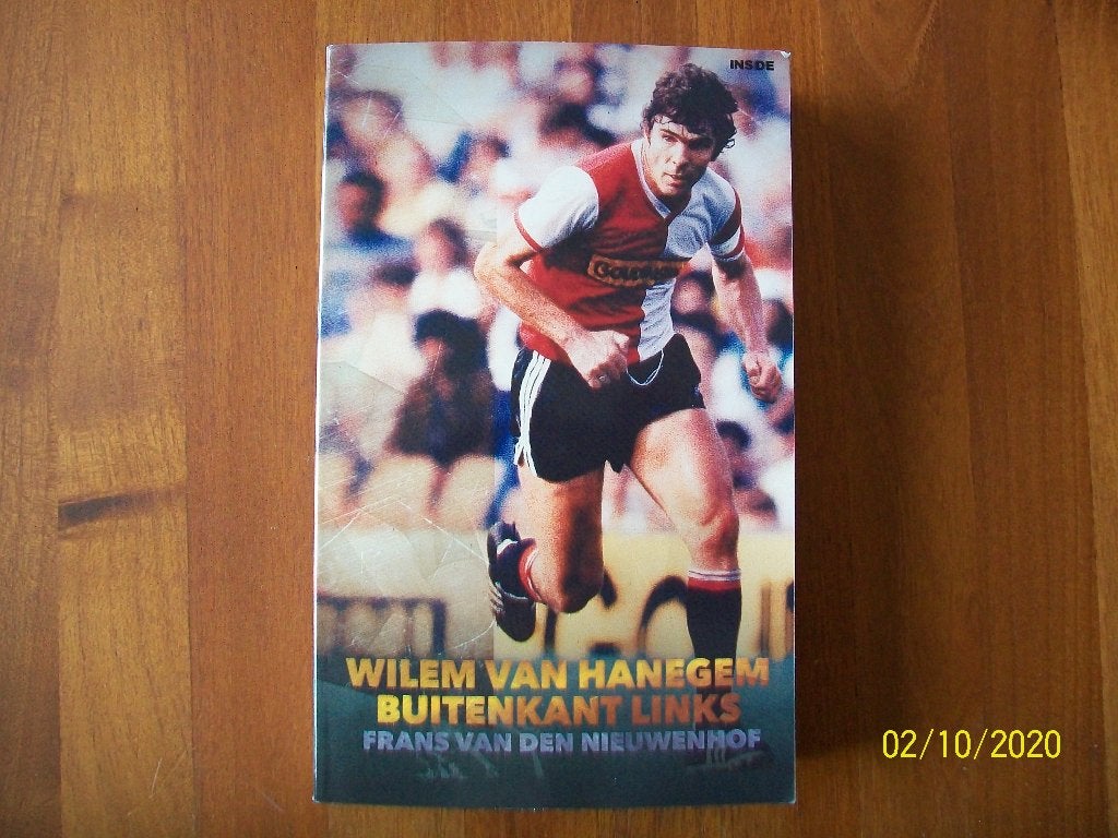Willem van Hanegem - Buitenkant Links (van den Nieuwenhof), Verzamelen, Sportartikelen en Voetbal, Verzenden, Zo goed als nieuw