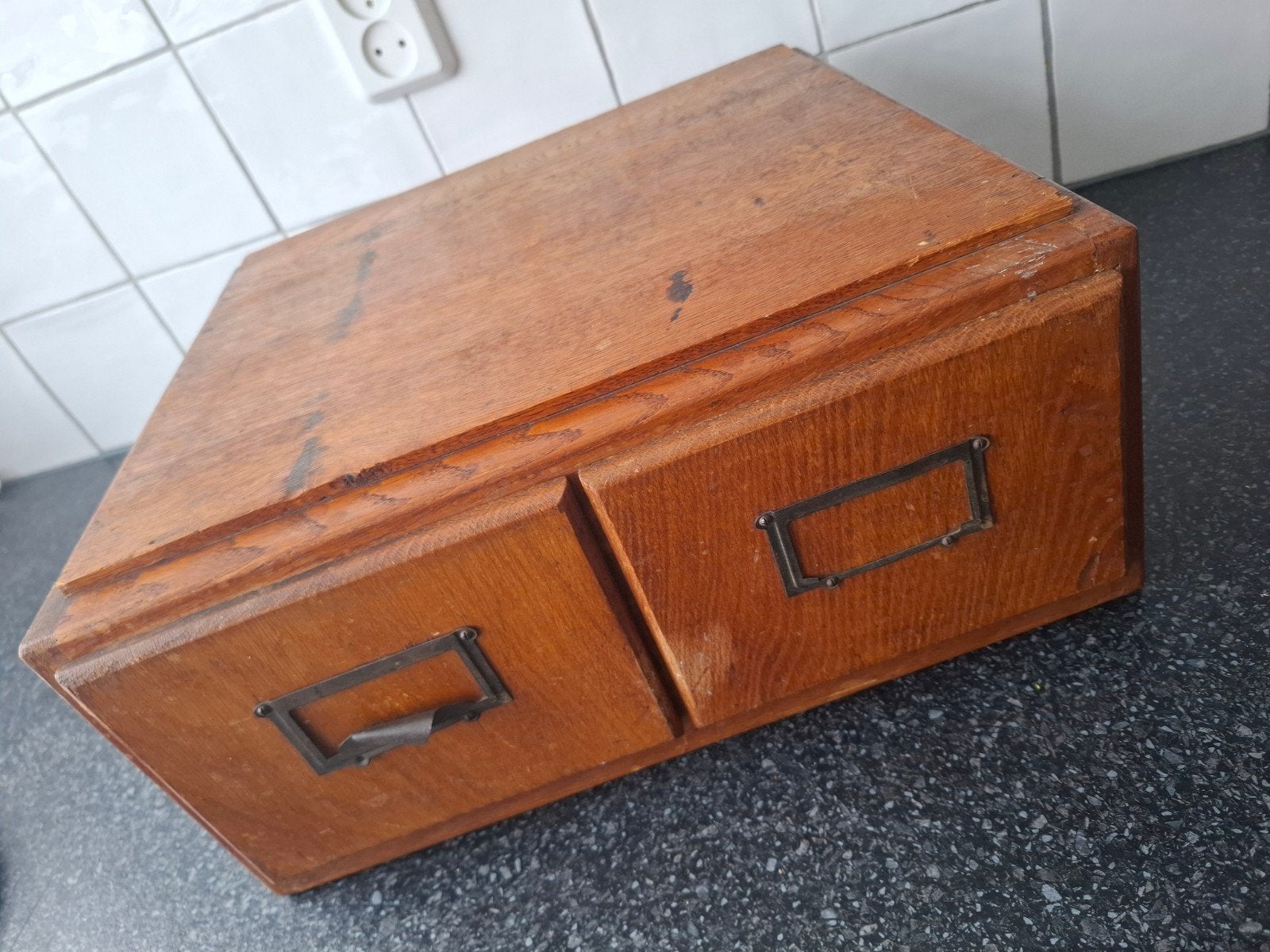 Kaartenbak, Ophalen