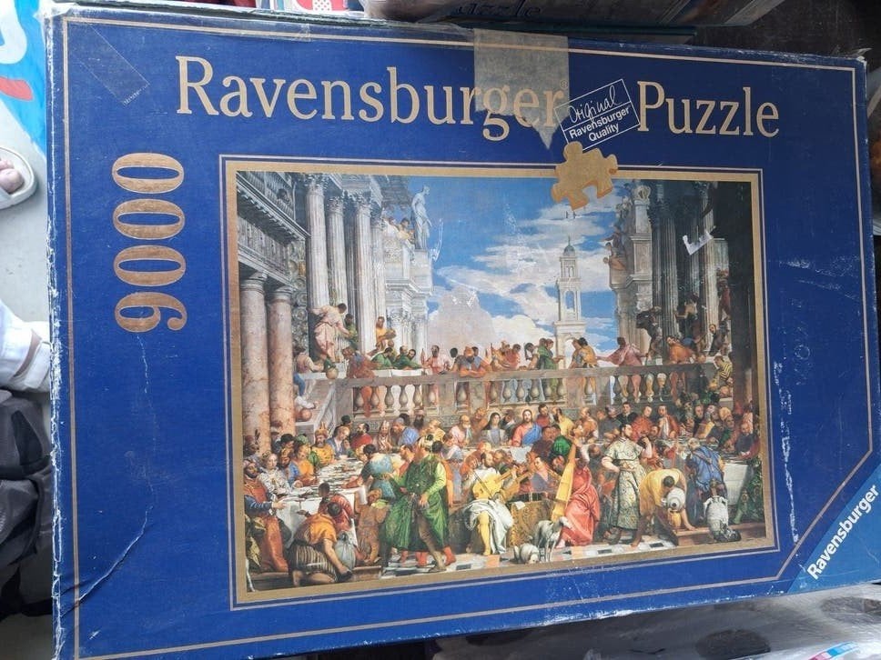Grote puzzel, Ophalen, Gebruikt