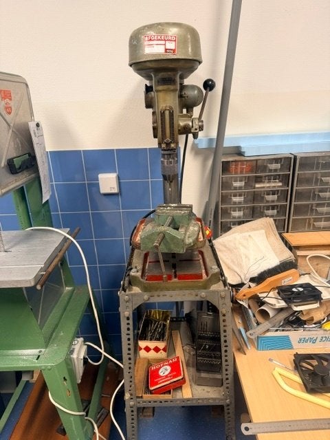 kolom boormachine, Ophalen, Gebruikt, Kolomboormachine
