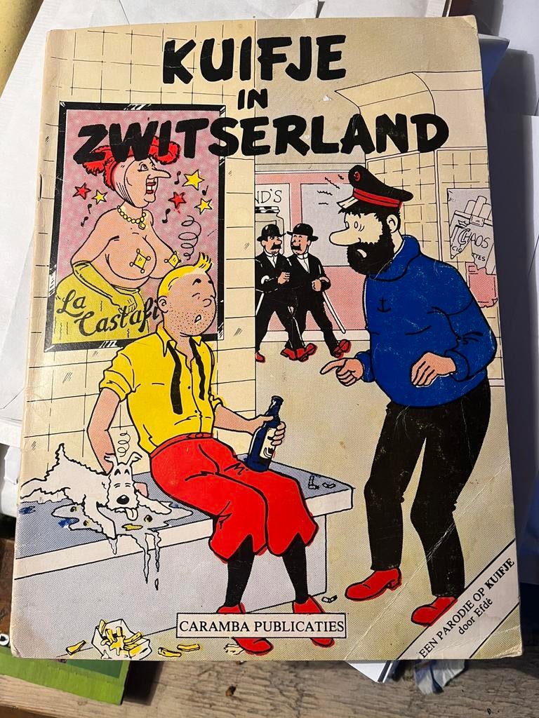 Kuifje in Zwitserland, Boeken, Stripboeken, Eén stripboek, Ophalen of Verzenden, Zo goed als nieuw