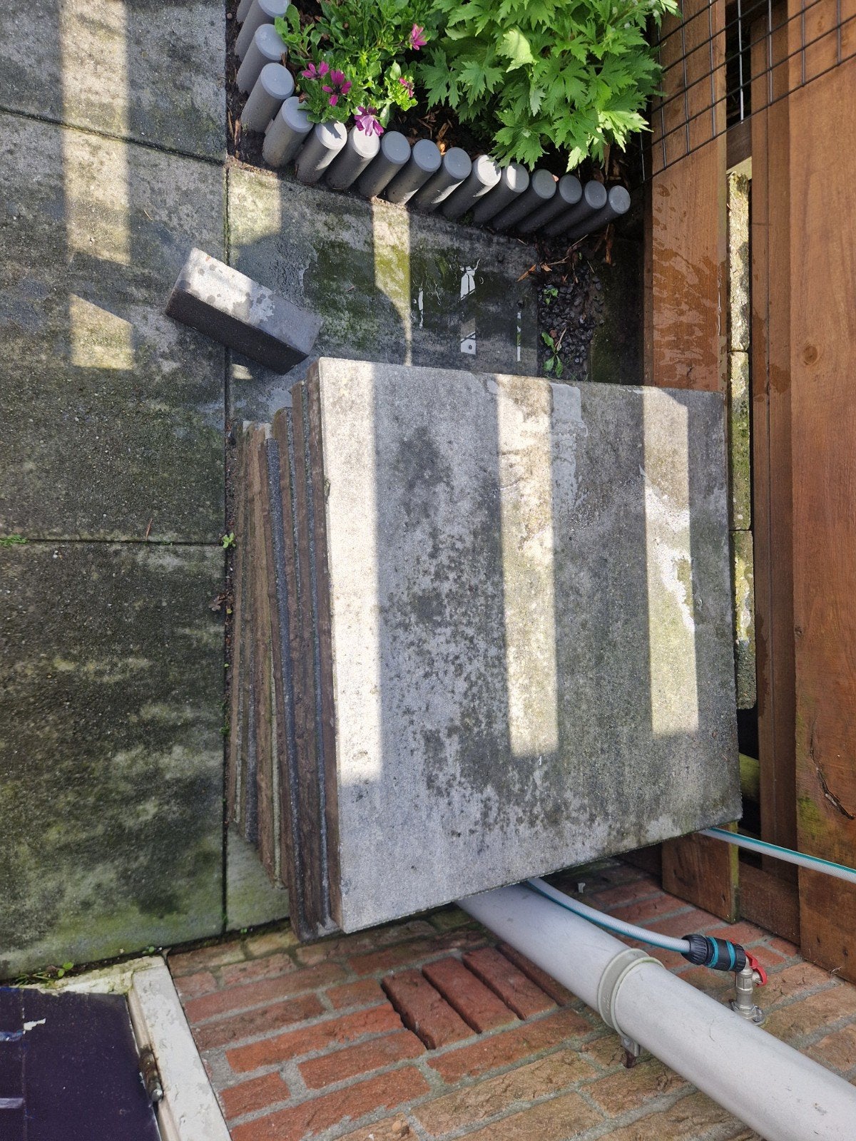 Gebruikte tegels 20x30 cm en 60x60 cm, Gebruikt, 60 cm of meer, Vloertegels, Overige materialen