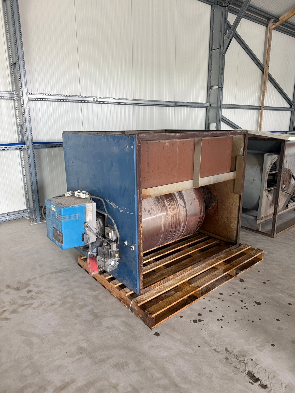 Afzuigwand met verwarming, Ophalen, Gebruikt