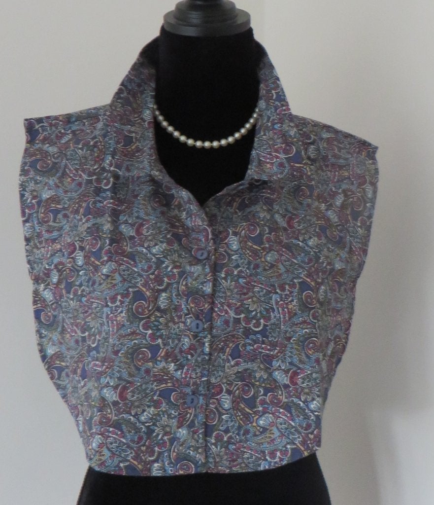 FER I Los Kraagje I Paisley dessin I 100% Katoen I NIEUW!, Kleding | Dames, Meerkleurig, Maat 42/44 (L), Nieuw, Ophalen of Verzenden