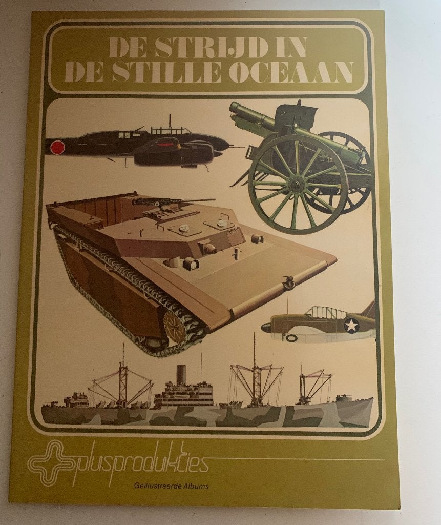 De strijd in de stille Ocean, D-Day, De woestijn oorlog, Ophalen of Verzenden, Tweede Wereldoorlog, Gelezen, Algemeen