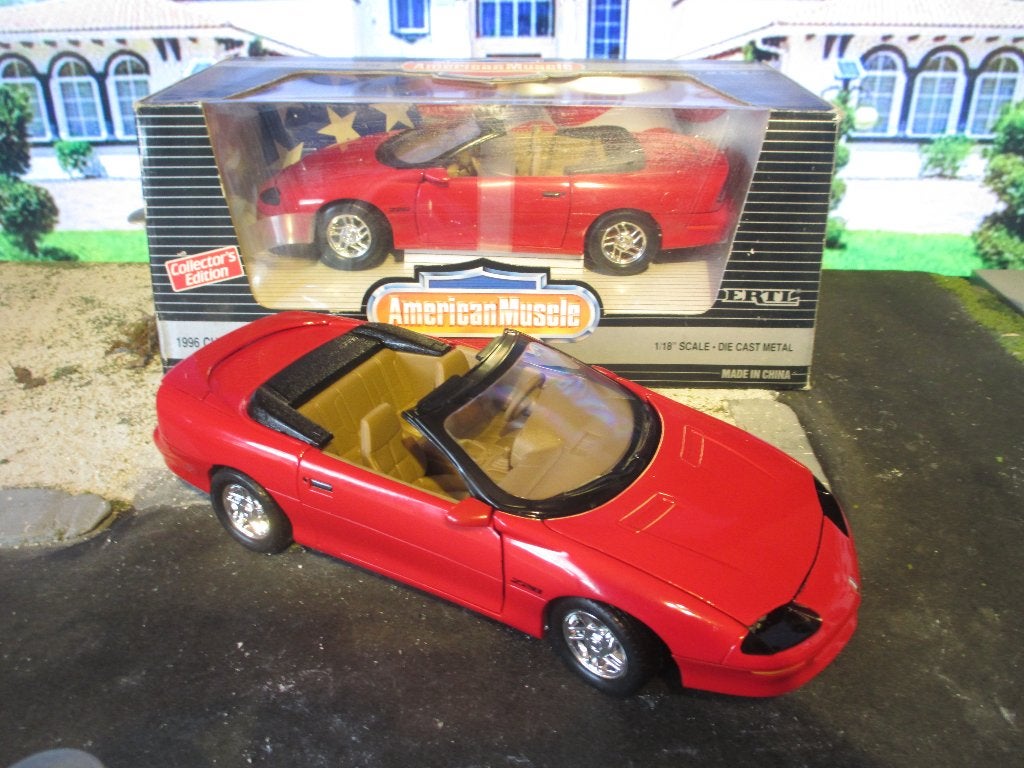 1/18 Chevrolet Camaro Z28 Convertible - ERTL AANBIEDING, Hobby en Vrije tijd, Ophalen of Verzenden, Nieuw, Auto, ERTL