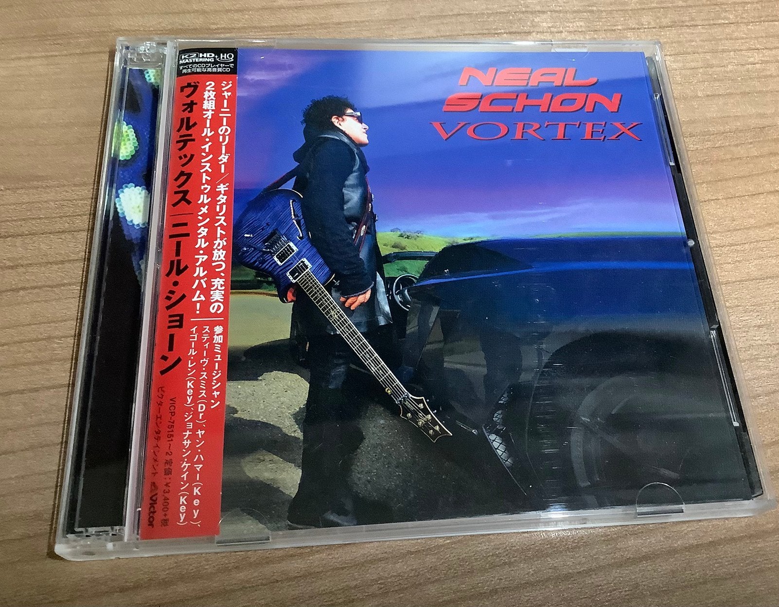 Neal Schon-Vortex K2HD mastering,HQ 2-cd JourneyBad English., Cd's en Dvd's, Ophalen of Verzenden, Zo goed als nieuw, Classic Rock