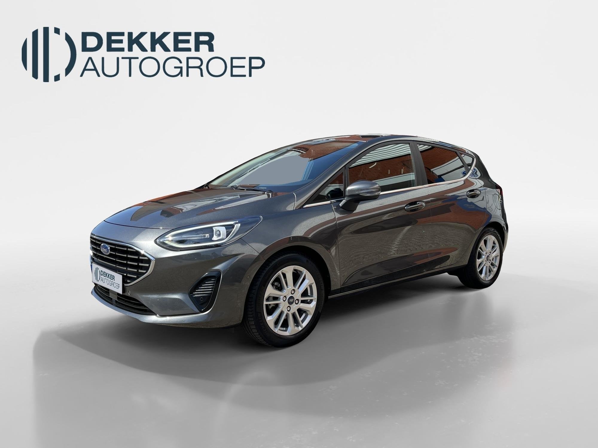 Ford Fiesta 1.0 EcoBoost Hybrid Titanium X, Auto's, Ford, Voorwielaandrijving, Gebruikt, Euro 6, 49 €/maand