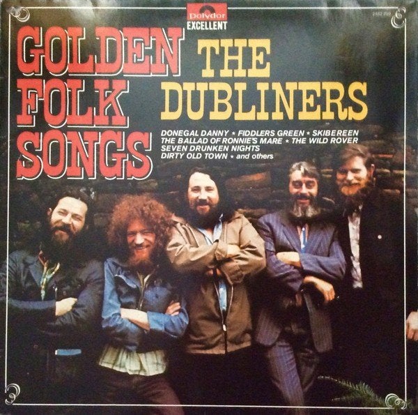 The Dubliners – Golden Folk Songs lp, Gebruikt, Complilatie, Ophalen of Verzenden, 1970 - 1979