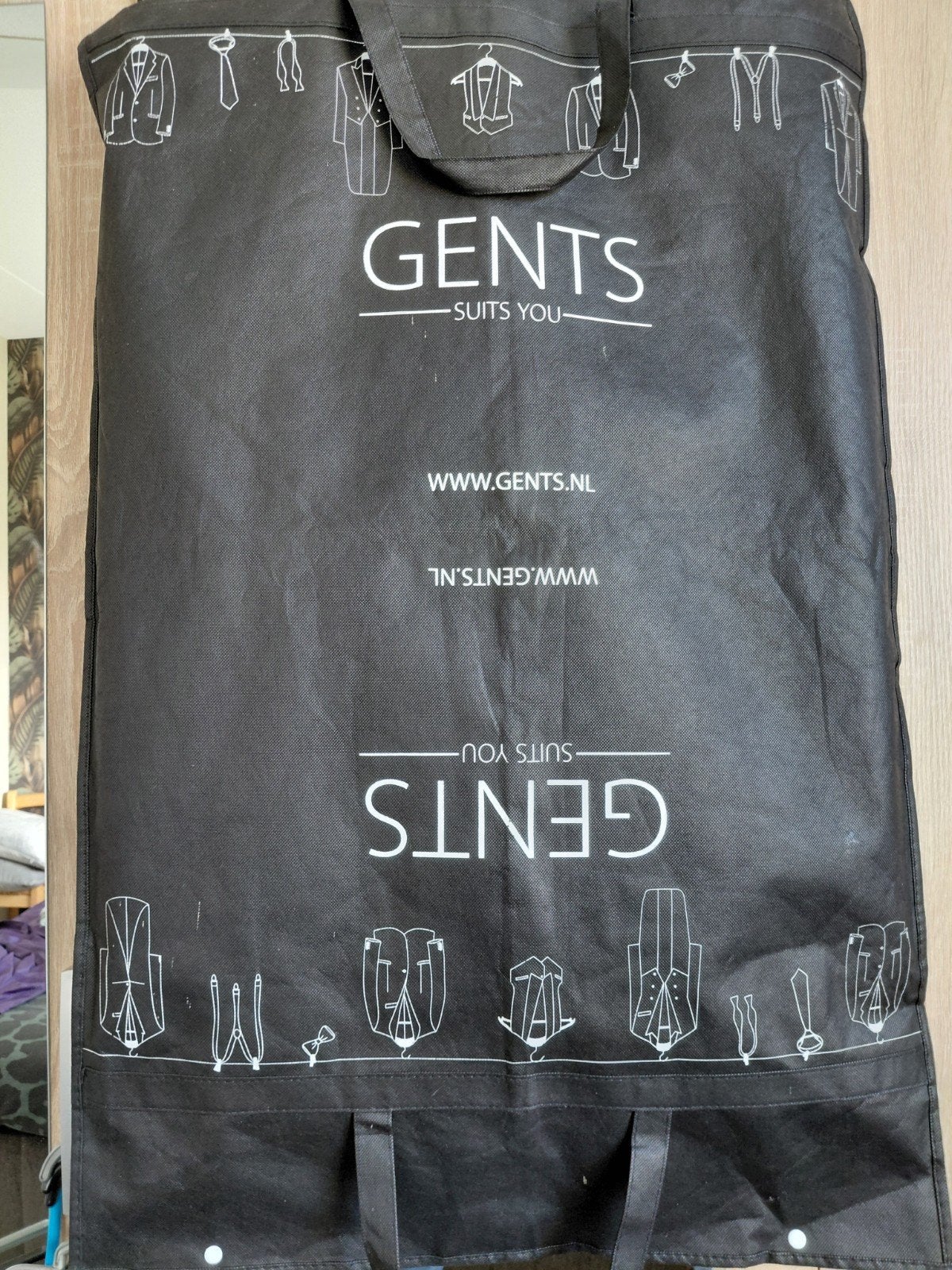 Heren kostuum., Kleding | Heren, Ophalen of Verzenden, Maat 52/54 (L), Blauw
