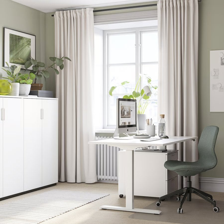 Rodulf ikea zit-sta bureau in goede staat, Ophalen, Zit-sta bureau, Scandinavisch, Zo goed als nieuw
