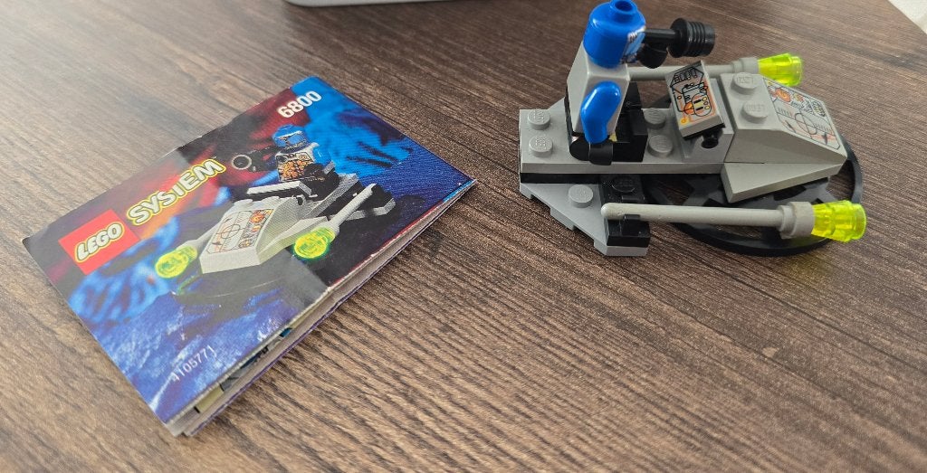 Lego System 6800 Cyber Blaster met instructies, Gebruikt, Lego, Ophalen of Verzenden, Space