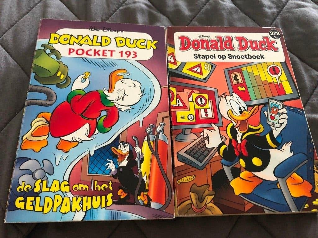 2 donald duck pockets, Meerdere stripboeken, Ophalen, Gelezen