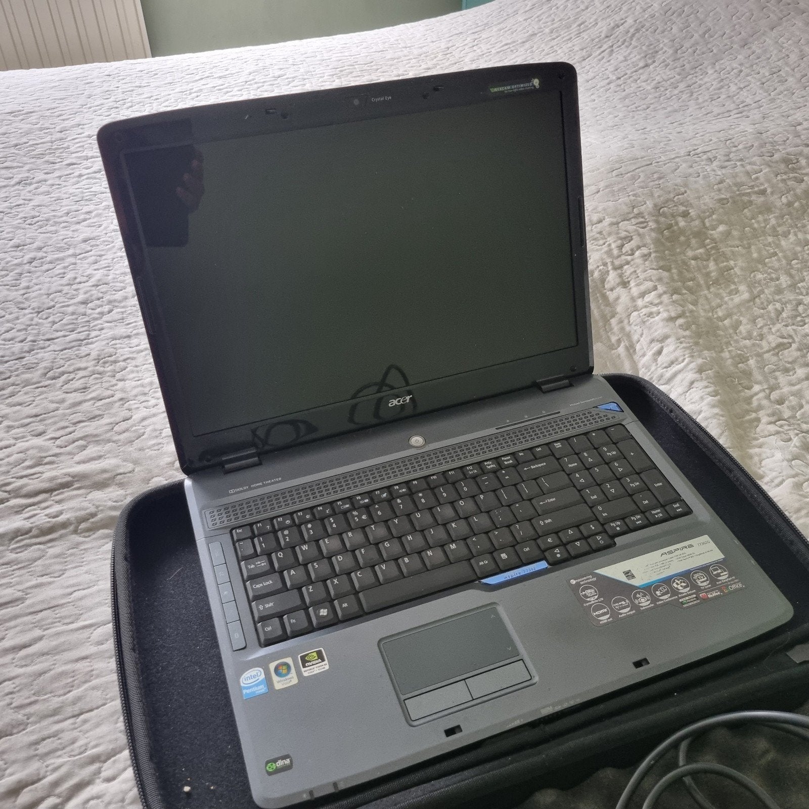 Acer Aspire 7730ZG Laptop - Uitstekende staat, incl. hoes, Qwerty, Ophalen of Verzenden, Zo goed als nieuw, 17 inch of meer