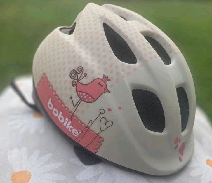 Fietshelm 46-53cm, Gebruikt, Meisje, Bobike, Ophalen