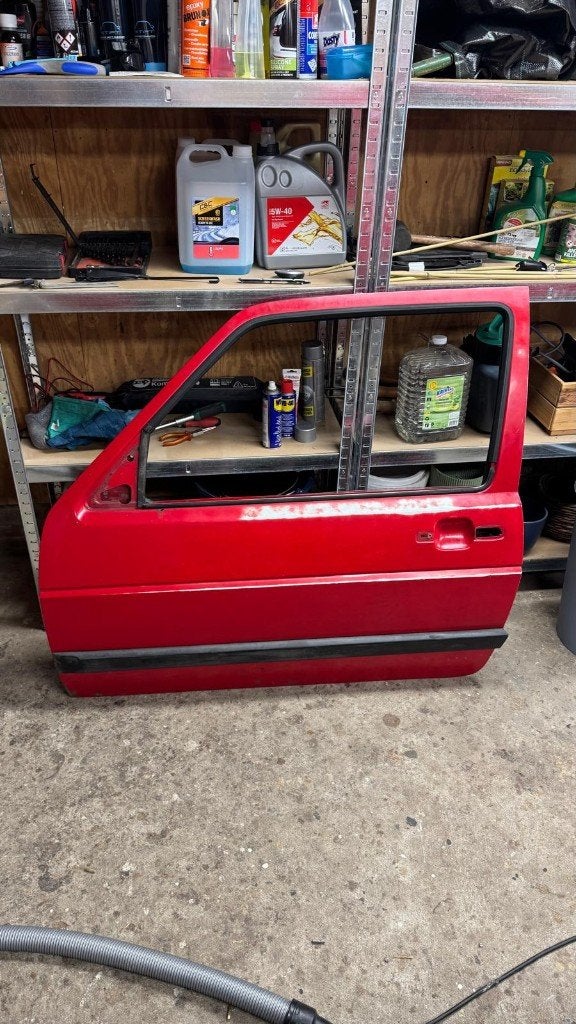 Deur links VW Golf MK2 (Compleet), Ophalen, Gebruikt, Links, Volkswagen