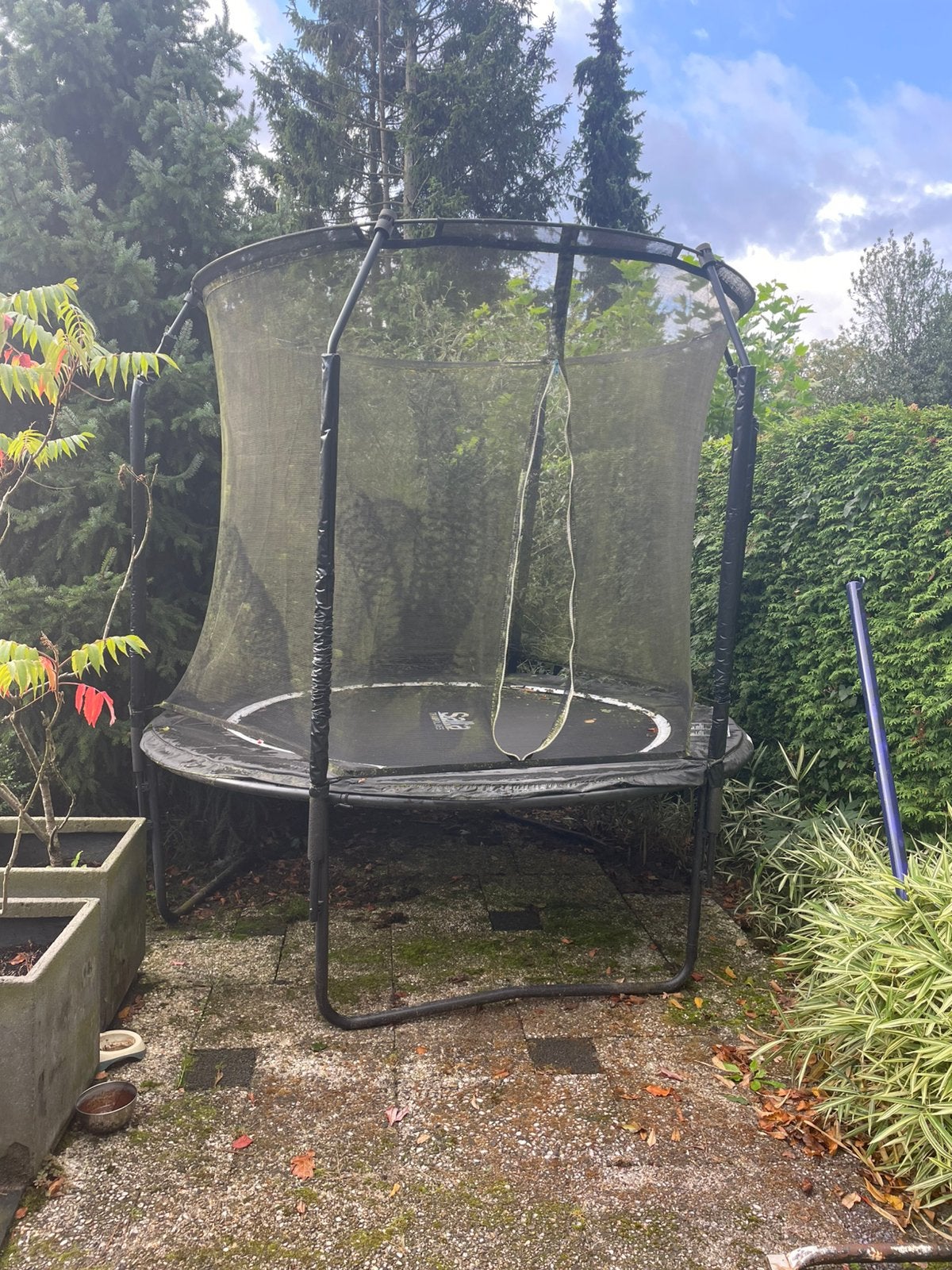Trampoline, Kinderen en Baby's, Speelgoed | Buiten | Trampolines, Ophalen, Gebruikt