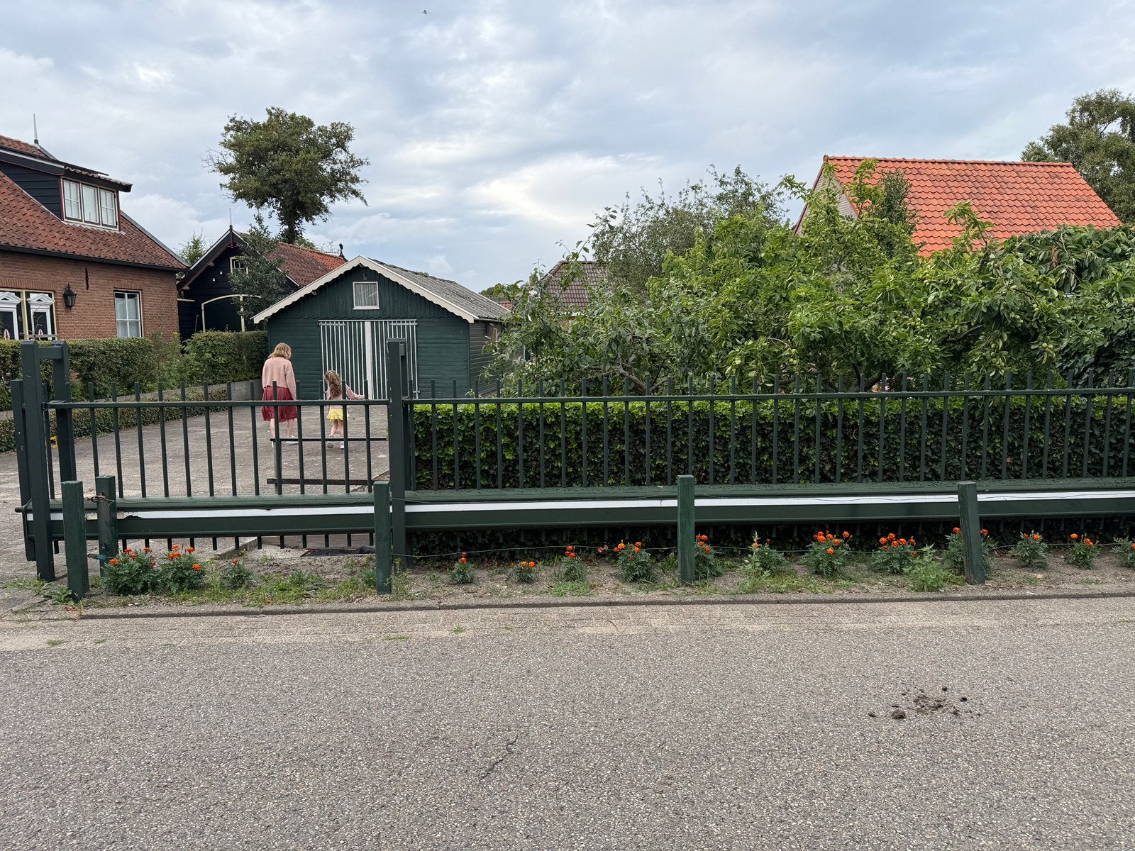 Heras poort: 880 cm breed uit 2001, Ophalen, Gebruikt, 100 tot 150 cm, Schuifpoort