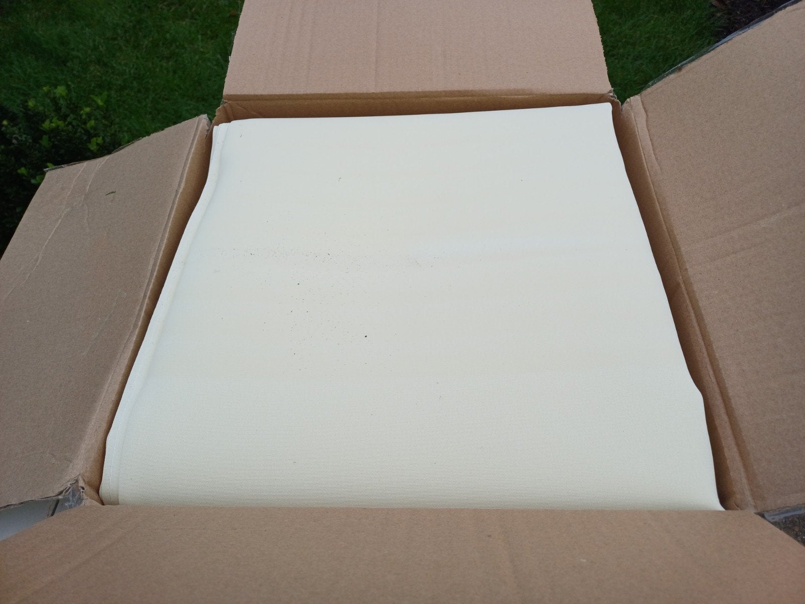 te koop vervanging polyester doek uitvalscherm vidaXL, 150 tot 300 cm, Ophalen of Verzenden, Nieuw, 250 cm tot 450 cm
