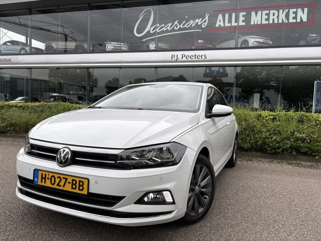 Volkswagen Polo 1.0 TSI Highline Airco - Apple carplay - Nav, Voorwielaandrijving, Stof, Gebruikt, Euro 6