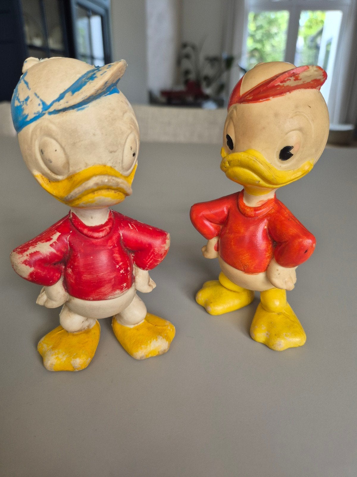 Vintage Disney figuren, Ledraplastic Italie 1962, Ophalen of Verzenden, Gebruikt