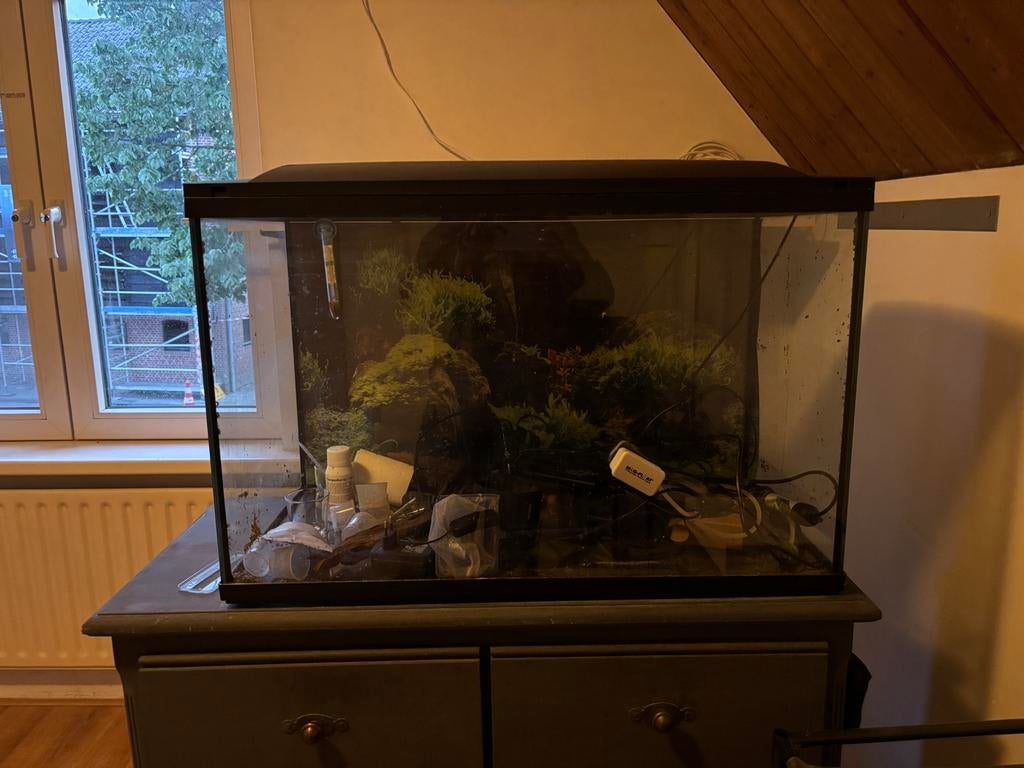 Aquarium 150 liter, Dieren en Toebehoren, Vissen | Aquaria en Toebehoren, Ophalen, Zo goed als nieuw