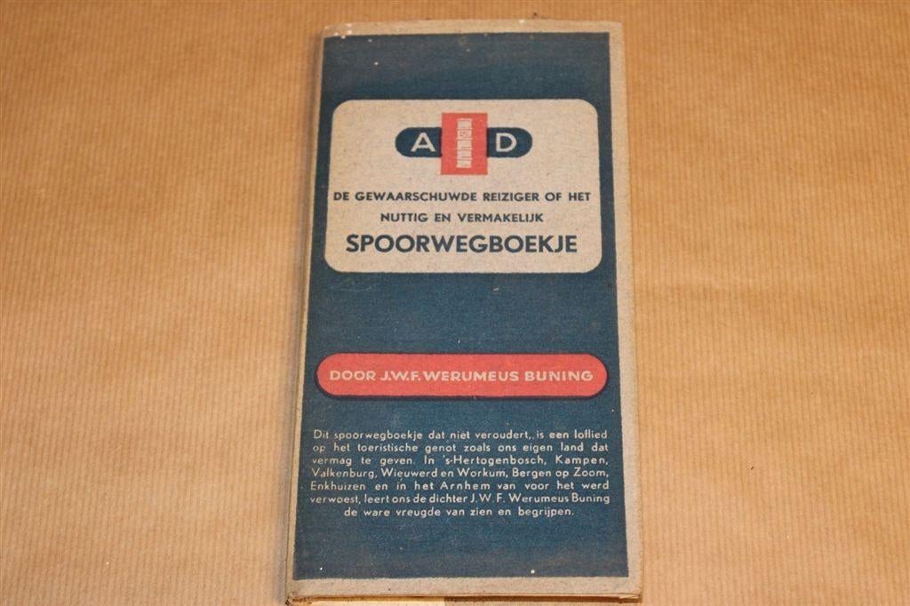Het nuttig en vermakelijk Spoorwegboekje - 1944!!, Verzamelen, Ophalen of Verzenden, Gebruikt, Tram, Overige typen