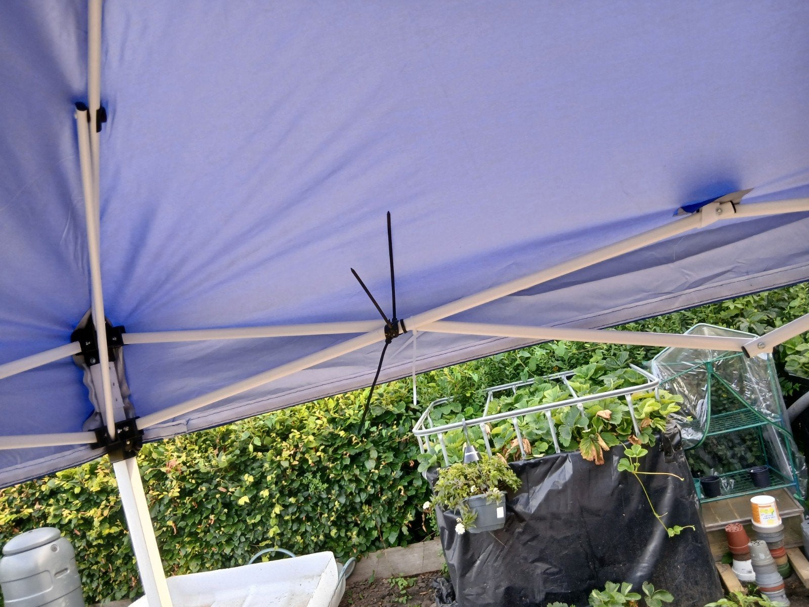 Oud/Kapotte Pop-up Paviljoen Tent voor Onderdelen, Ophalen of Verzenden