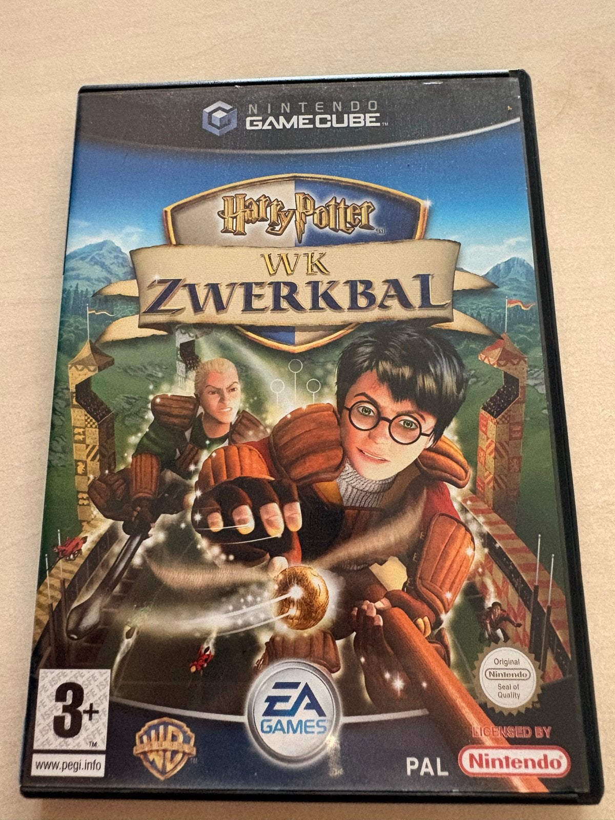Harry Potter WK Zwerkbal - Nintendo GameCube, 1 speler, Ophalen of Verzenden, Zo goed als nieuw, Vanaf 3 jaar