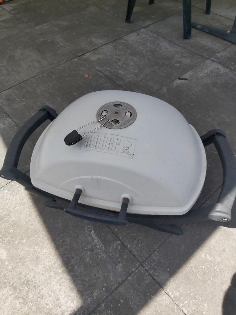 Weber Q Char 260 bbq, Ophalen of Verzenden, Gebruikt, Weber