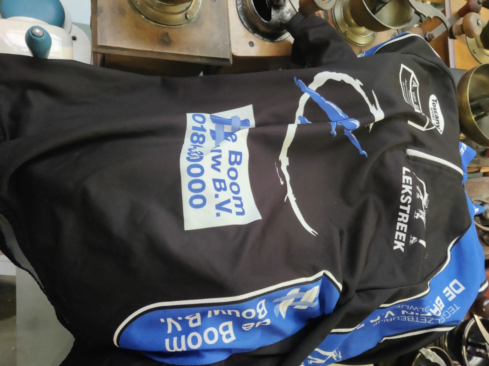 Diverse sportkleding: fietsjacks en sportshirts, Meerkleurig, Overige maten, Hardlopen of Fietsen, Gedragen