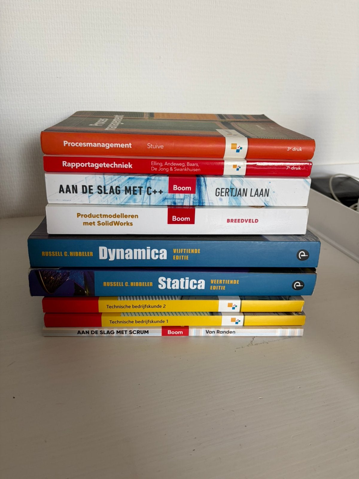 Boeken voor werktuigbouwkunde, elektrotechniek, mechatronica, Boeken, Ophalen, Beta, Zo goed als nieuw, HBO