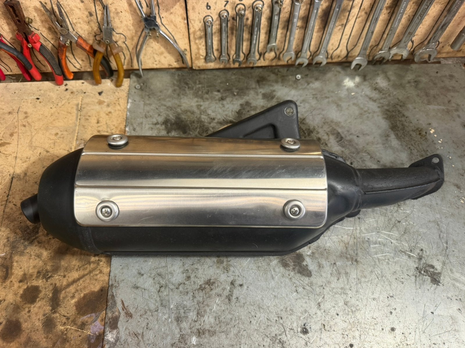 Gilera sm06 uitlaat 125cc 180cc, Ophalen of Verzenden