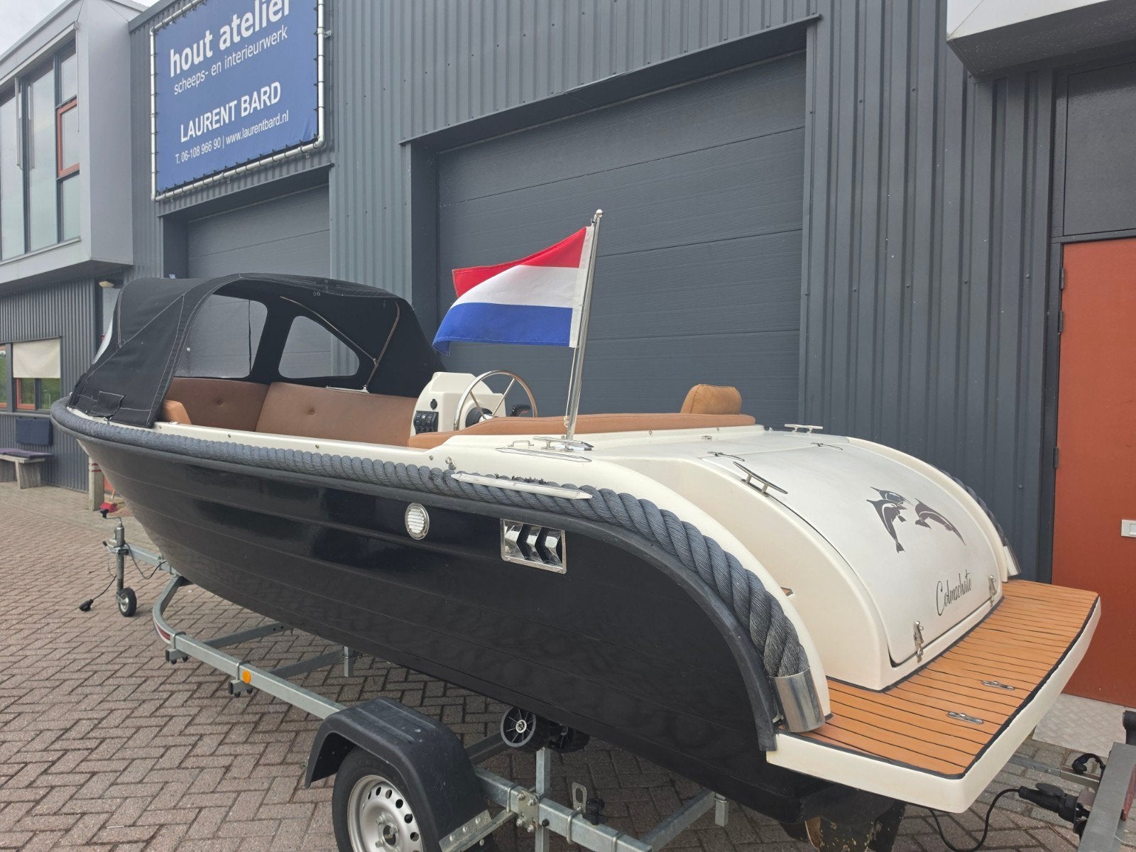 Prachtige Liberty 540 Tender + Yamaha 15PK *2021*, Tender, Gebruikt, Rondzit, Ophalen of Verzenden