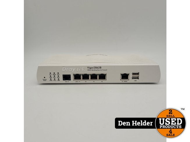 Draytek Vigor2862B Multifunctionele Router - In Nette Staat, Flex Ltd., Zo goed als nieuw, https://flex.com/contact-us, Nobelstraat 10, 5807 GA Oostrum LB, Limburg, Nederland