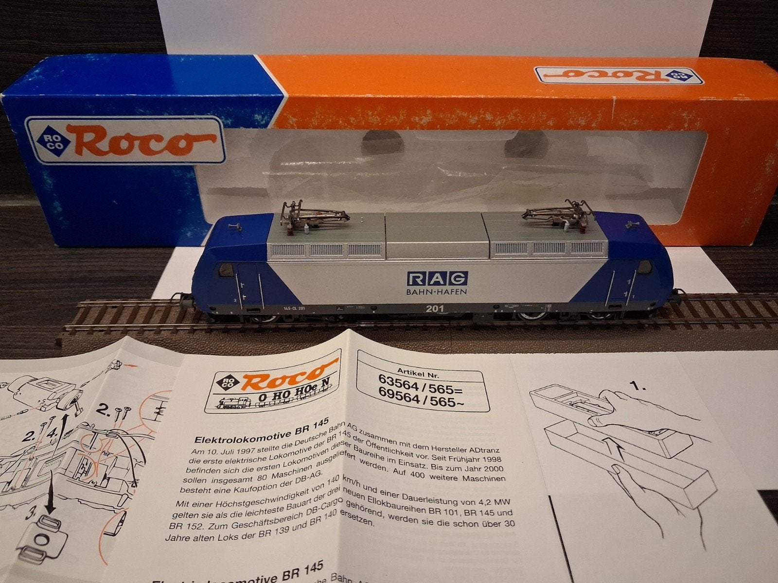 Roco 63565 RAG BAHN-HAFEN digitaal nieuw, Nieuw, Ophalen of Verzenden, Roco, Gelijkstroom